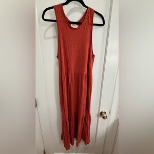 Nation LTD Brick Red Melissa Dress